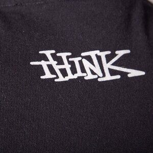 Vintage 1990s Think Skateboarding Lightbulb T-Shirt